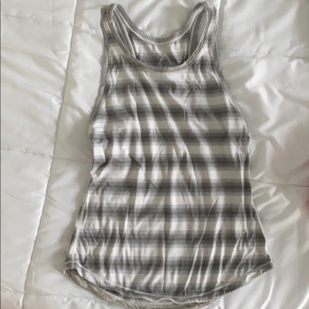 Lululemon Striped Tank Size 6